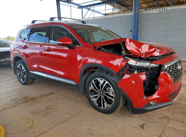 5NMS3CAA7LH292324 2020 HYUNDAI SANTA Red Front right
