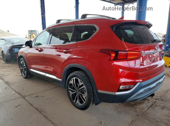 5NMS3CAA7LH292324 2020 HYUNDAI SANTA Red Rear left