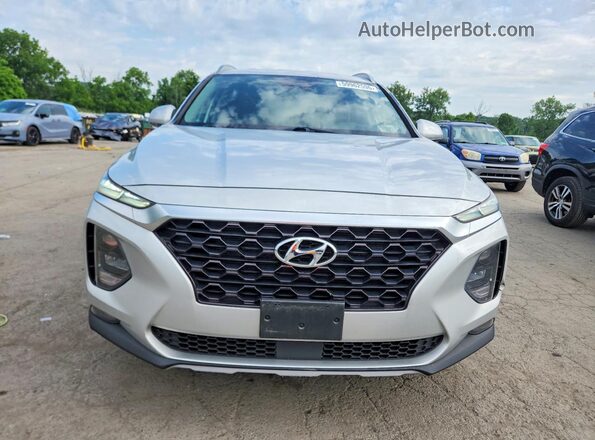 5NMS3CAD0KH005415 2019 HYUNDAI SANTA Silver Vista frontal