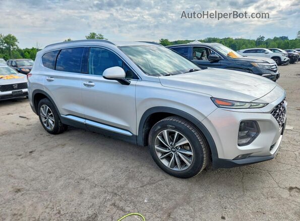 5NMS3CAD0KH005415 2019 HYUNDAI SANTA Silver Delantero derecho