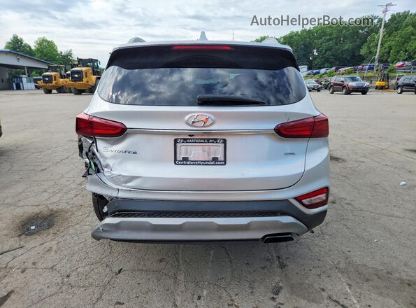 5NMS3CAD0KH005415 2019 HYUNDAI SANTA Silver Vista trasera
