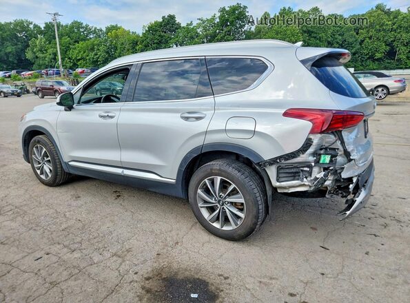 5NMS3CAD0KH005415 2019 HYUNDAI SANTA Silver Trasero izquierdo