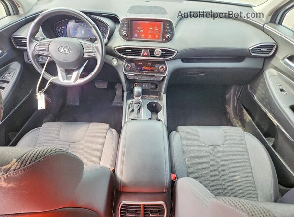 5NMS3CAD0KH005415 2019 HYUNDAI SANTA Silver Vista del salpicadero