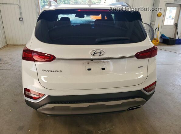 5NMS3CAD1LH275514 2020 HYUNDAI SANTA White Widok z tyłu