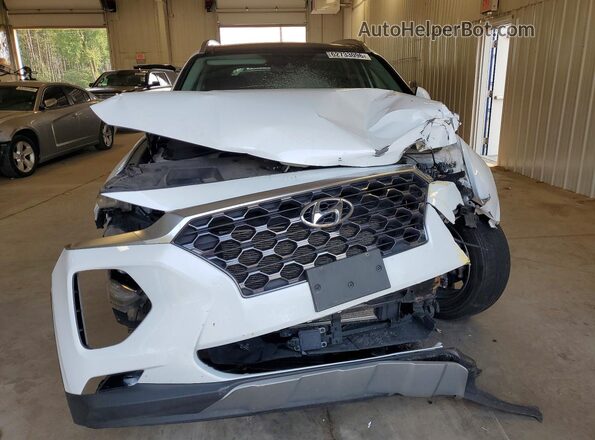 5NMS3CAD1LH275514 2020 HYUNDAI SANTA White Widok z przodu