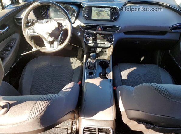 5NMS3CAD1LH281636 2020 HYUNDAI SANTA Silver Вид панелі приладів