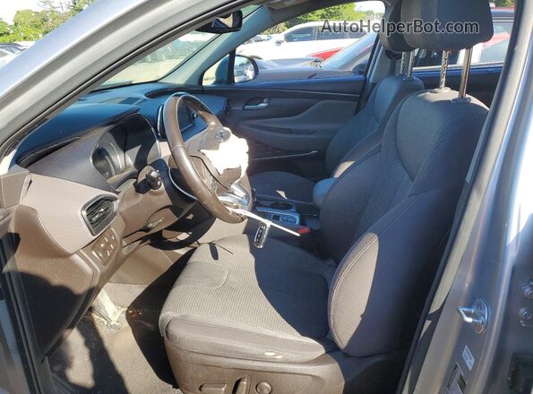 5NMS3CAD1LH281636 2020 HYUNDAI SANTA Silver Вид салону спереду