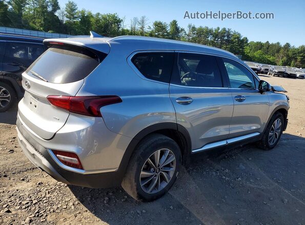 5NMS3CAD1LH281636 2020 HYUNDAI SANTA Silver Задня права чверть