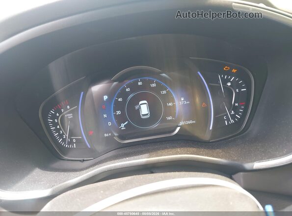5NMS3CAD2KH019106 2019 HYUNDAI SANTA FE Black Widok tylnych siedzeń