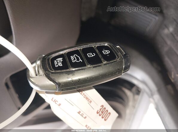 5NMS3CAD2KH019106 2019 HYUNDAI SANTA FE Black Widok deski rozdzielczej
