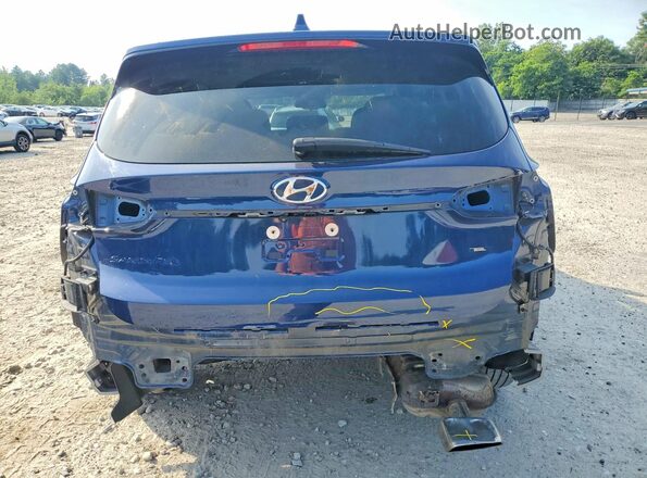 5NMS3CAD2KH086675 2019 HYUNDAI SANTA Blue Rear view