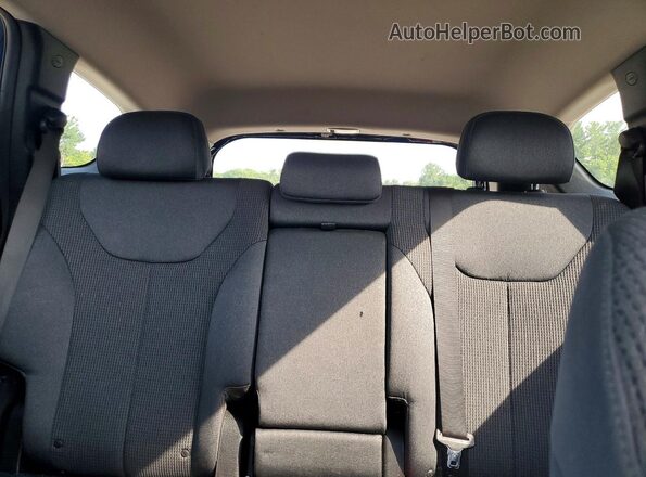 5NMS3CAD2KH086675 2019 HYUNDAI SANTA Blue Rear seats view
