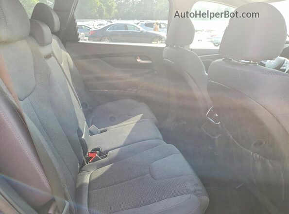 5NMS3CAD2KH086675 2019 HYUNDAI SANTA Blue Rear interior view