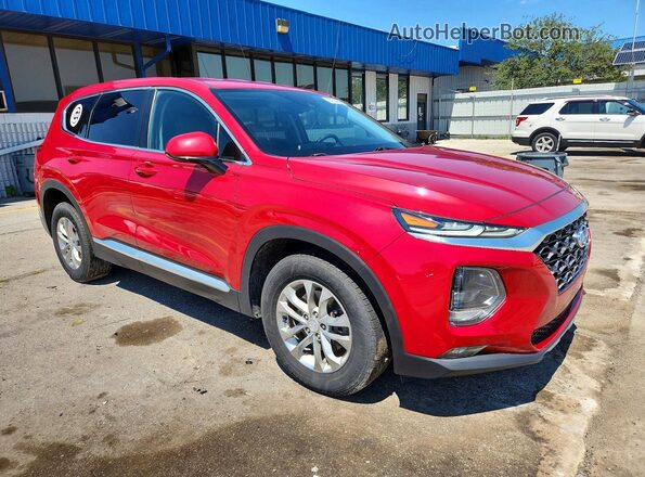 5NMS3CAD2LH230839 2020 HYUNDAI SANTA Red Передня права чверть