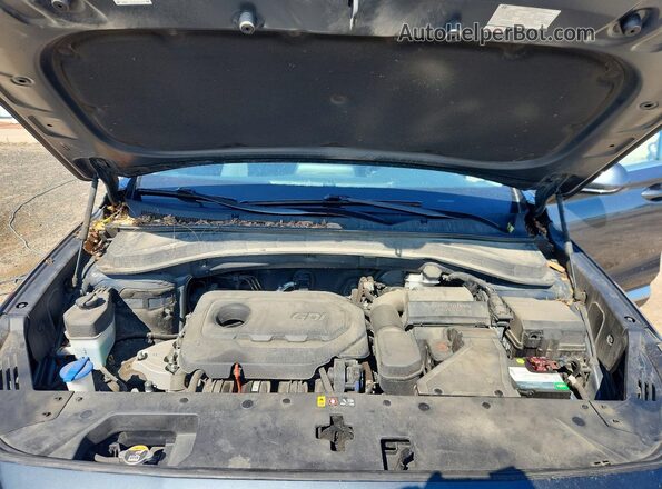 5NMS3CAD2LH260505 2020 HYUNDAI SANTA Charcoal Vista interior trasera