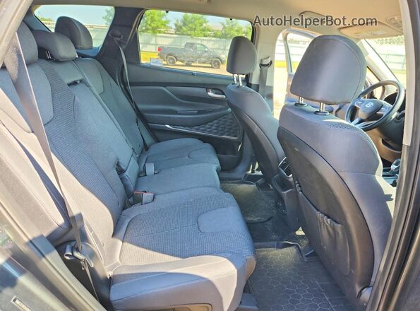 5NMS3CAD2LH260505 2020 HYUNDAI SANTA Charcoal Vista de los asientos traseros