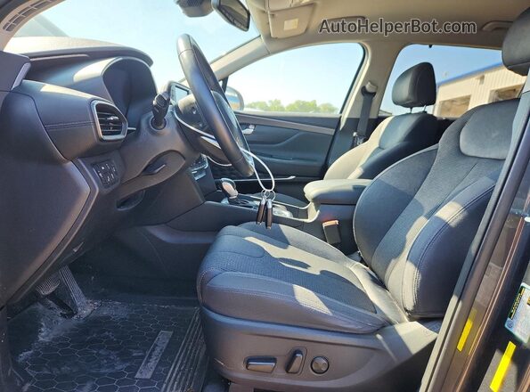 5NMS3CAD2LH260505 2020 HYUNDAI SANTA Charcoal Vista interior delantera