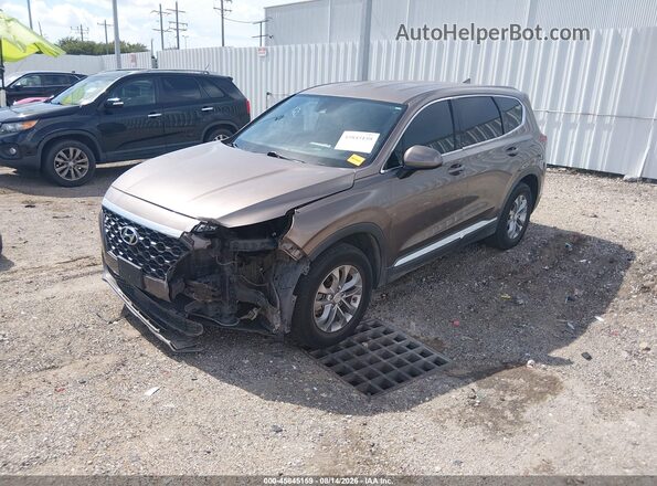 5NMS3CAD3LH183126 2020 HYUNDAI SANTA FE Beige Front left