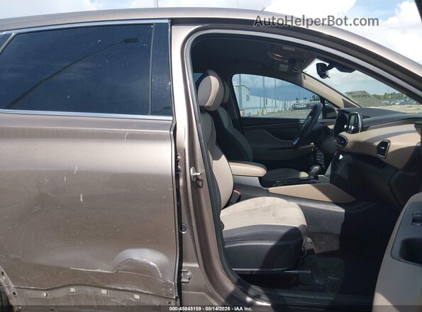5NMS3CAD3LH183126 2020 HYUNDAI SANTA FE Beige Front interior view