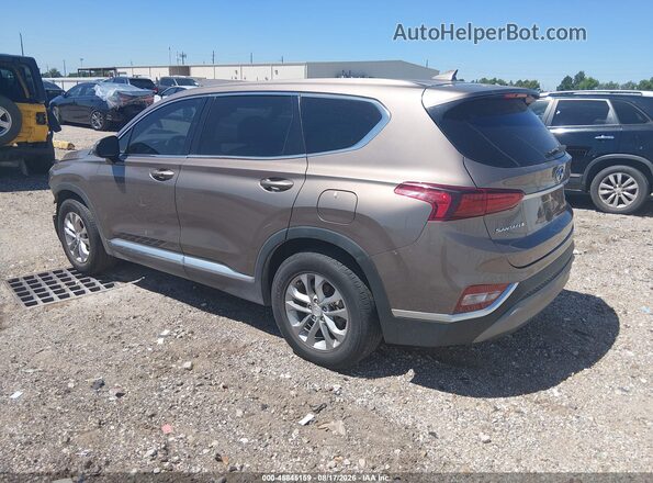 5NMS3CAD3LH183126 2020 HYUNDAI SANTA FE Beige Rear left
