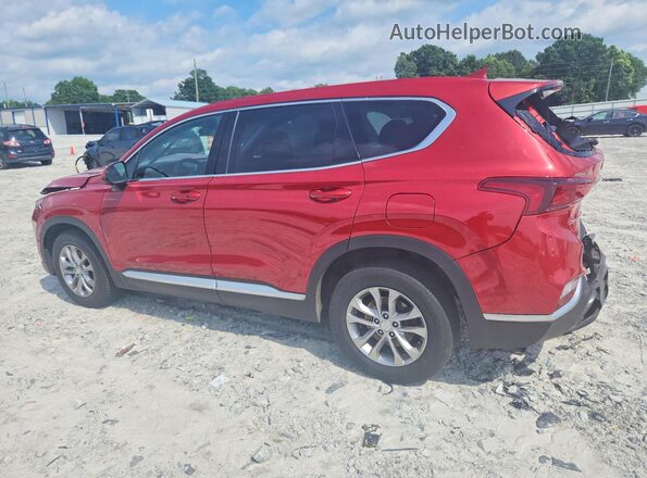 5NMS3CAD4KH055606 2019 HYUNDAI SANTA Red Rear left
