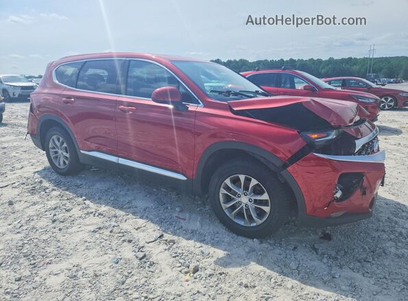 5NMS3CAD4KH055606 2019 HYUNDAI SANTA Red Front right