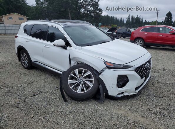 5NMS3CAD4LH258397 2020 HYUNDAI SANTA White Przód prawy