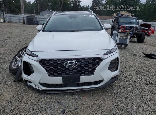 5NMS3CAD4LH258397 2020 HYUNDAI SANTA White Widok z przodu