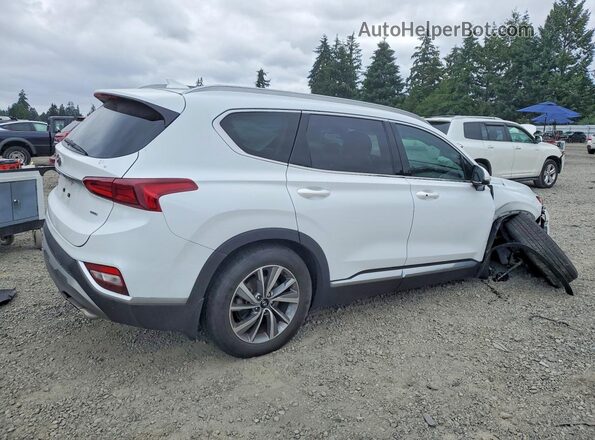 5NMS3CAD4LH258397 2020 HYUNDAI SANTA White Tył prawy