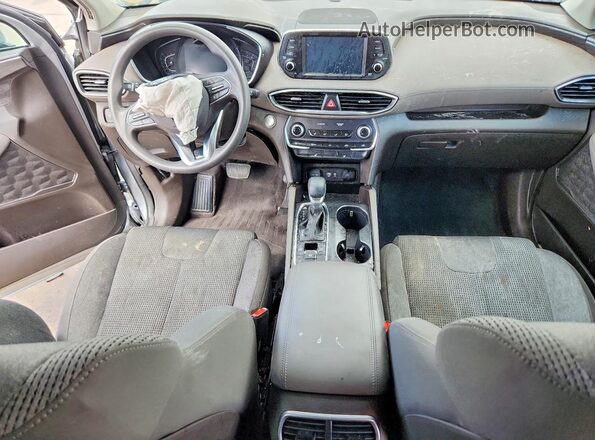 5NMS3CAD4LH267147 2020 HYUNDAI SANTA Silver Առջևի վահանակի տեսք