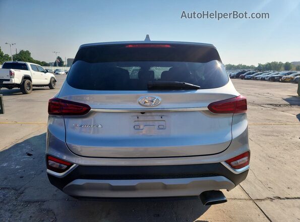 5NMS3CAD4LH267147 2020 HYUNDAI SANTA Silver Հետևի տեսք