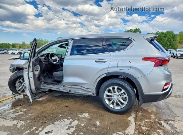 5NMS3CAD4LH267147 2020 HYUNDAI SANTA Silver Հետևի ձախ