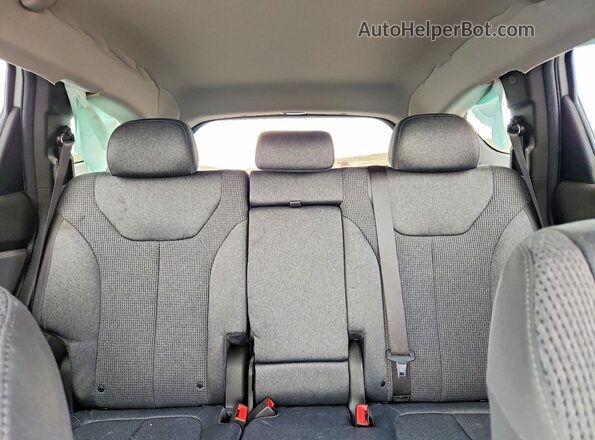 5NMS3CAD4LH267147 2020 HYUNDAI SANTA Silver Հետևի նստատեղերի տեսք