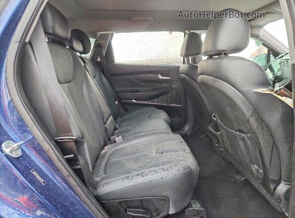 5NMS3CAD5LH182978 2020 HYUNDAI SANTA Синий Вид задних сидений