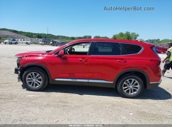 5NMS3CAD5LH203229 2020 HYUNDAI SANTA FE Red Սալոնի 360 աստիճան տեսք