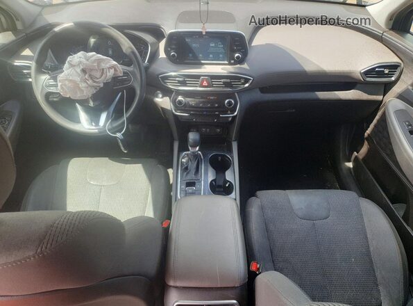 5NMS3CAD5LH247022 2020 HYUNDAI SANTA Charcoal Вид панелі приладів