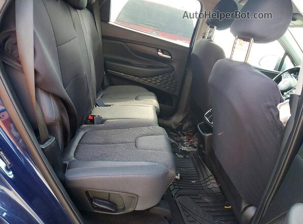 5NMS3CAD6KH081902 2019 HYUNDAI SANTA Blue Սալոնի հետևի տեսք