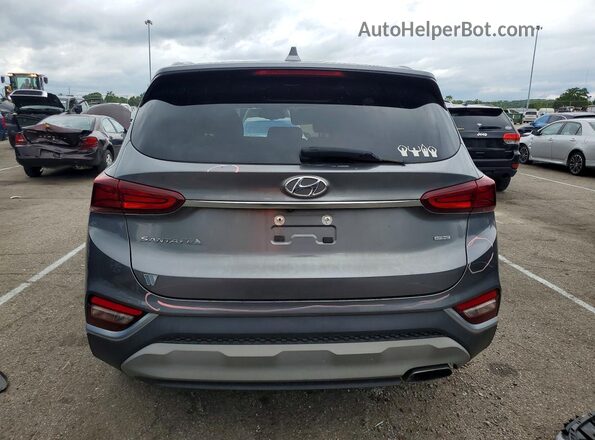 5NMS3CAD6LH147608 2020 HYUNDAI SANTA Gray Rear view