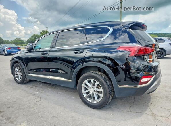 5NMS3CAD7KH013740 2019 HYUNDAI SANTA Black Rear left