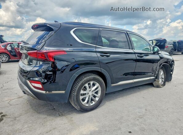 5NMS3CAD7KH013740 2019 HYUNDAI SANTA Black Rear right