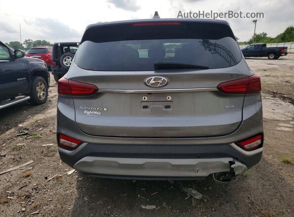 5NMS3CAD7KH035835 2019 HYUNDAI SANTA FE Gray Սալոնի դիմացի տեսք