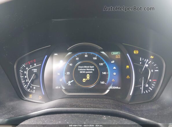 5NMS3CAD7LH144457 2020 HYUNDAI SANTA FE White Вид задніх сидінь