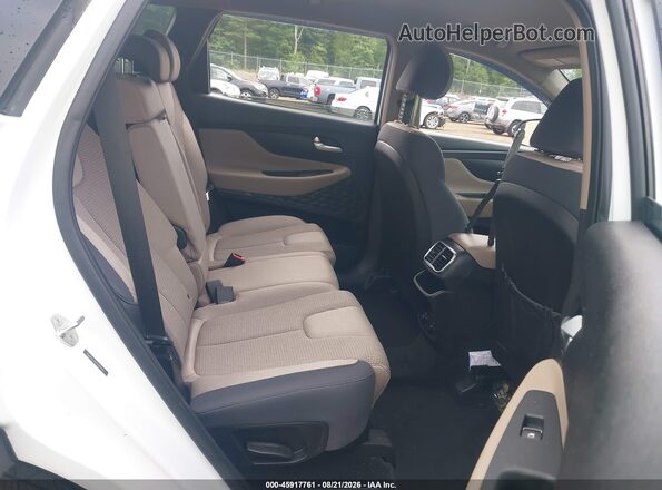 5NMS3CAD7LH144457 2020 HYUNDAI SANTA FE White Вид наклейки з VIN-кодом