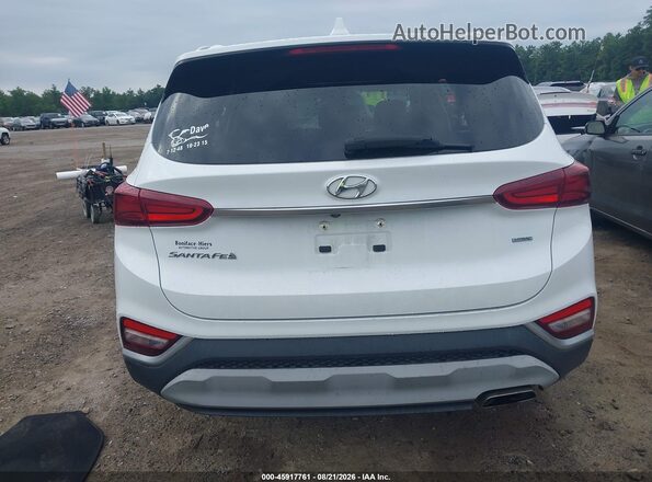 5NMS3CAD7LH144457 2020 HYUNDAI SANTA FE White 