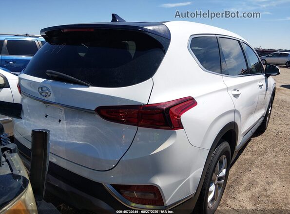 5NMS3CAD7LH234711 2020 HYUNDAI SANTA FE White უკანა მარჯვენა