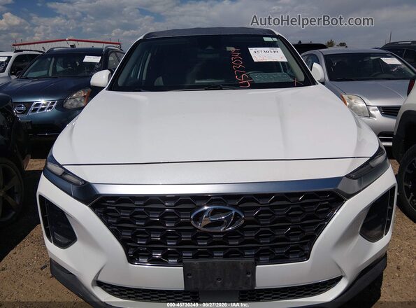 5NMS3CAD7LH234711 2020 HYUNDAI SANTA FE White წინა ხედი