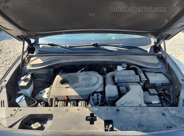 5NMS3CAD7LH250004 2020 HYUNDAI SANTA Gray უკანა სალონის ხედი