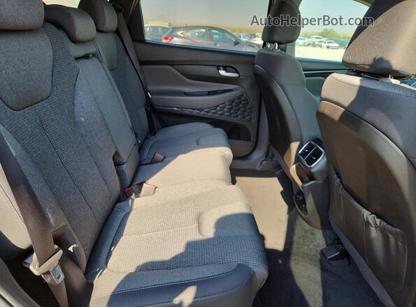5NMS3CAD7LH250004 2020 HYUNDAI SANTA Gray უკანა სავარძლების ხედი