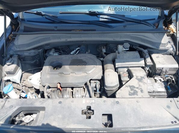 5NMS3CAD7LH268826 2020 HYUNDAI SANTA FE Black უკანა ხედი