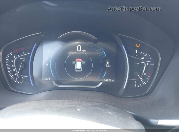 5NMS3CAD7LH268826 2020 HYUNDAI SANTA FE Black უკანა სავარძლების ხედი